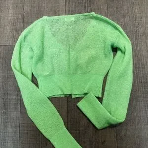 トップス unknown mohair like cardigan SAINT Mxxxxxx Mohair Cardigan in Black | SVD USA